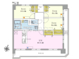 間取図 【シティライフ吉塚】 間取図 【シティライフ吉塚】