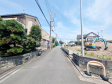 接道状況および現場風景 【狛江市猪方3丁目】 接道状況および現場風景 【狛江市猪方3丁目】