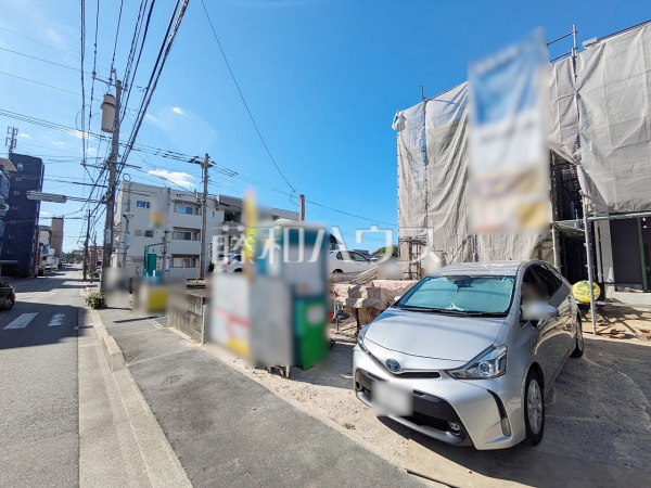 接道状況および現場風景 【福岡市南区皿山3丁目】 接道状況および現場風景 【福岡市南区皿山3丁目】