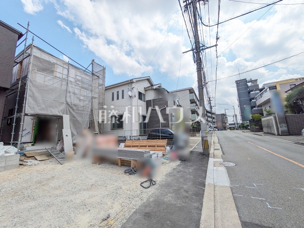接道状況および現場風景 【福岡市南区皿山3丁目】 接道状況および現場風景 【福岡市南区皿山3丁目】