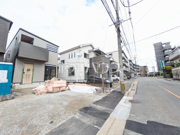接道状況および現場風景 【福岡市南区皿山3丁目】 接道状況および現場風景 【福岡市南区皿山3丁目】