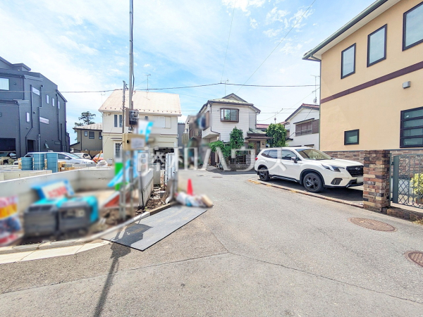 接道状況および現場風景 【志木市本町3丁目】 接道状況および現場風景 【志木市本町3丁目】