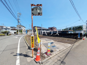 接道状況および現場風景