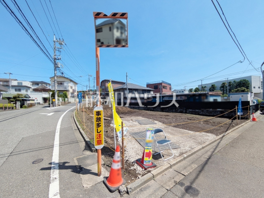 接道状況および現場風景 【府中市小柳町2丁目】