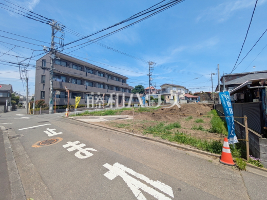 接道状況および現場風景 【府中市小柳町2丁目】