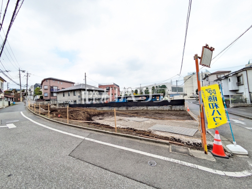 接道状況および現場風景 【府中市小柳町2丁目】