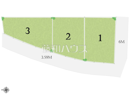 全体区画図 【府中市小柳町2丁目】