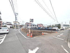 接道状況および現場風景