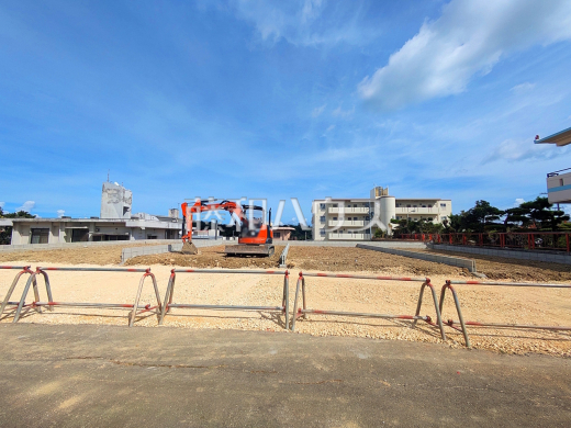 現場風景(北西 1~4号地側) 【八重瀬町字安里】