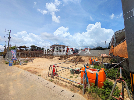 現場風景(南東 5~8号地側) 【八重瀬町字安里】/撮影日2026/07/26