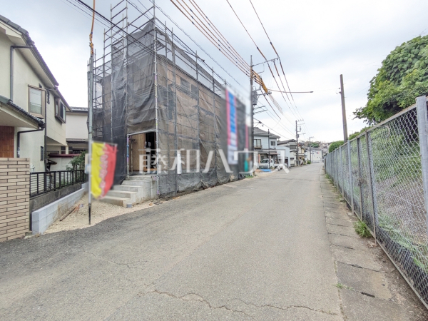 接道状況および現場風景 【八王子市横川町】 接道状況および現場風景 【八王子市横川町】