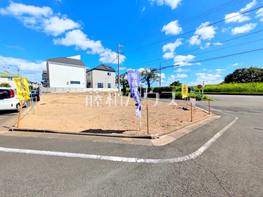 ≪現地外観≫ハウスメーカーからプランまでフルオーダーで自由にマイホームがつくれる、建築条件のない宅地分譲 【府中市押立町5丁目】