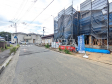 接道状況および現場風景 【志木市下宗岡4丁目】 接道状況および現場風景 【志木市下宗岡4丁目】