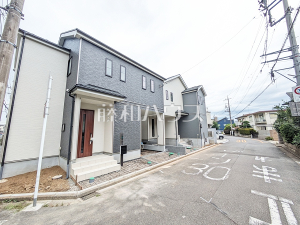 B号棟 接道状況および現場風景 【所沢市弥生町】 B号棟 接道状況および現場風景 【所沢市弥生町】