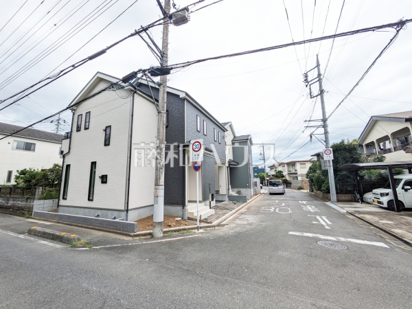 B号棟 接道状況および現場風景 【所沢市弥生町】 B号棟 接道状況および現場風景 【所沢市弥生町】