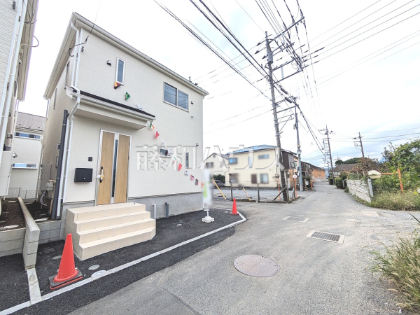 接道状況および現場風景 【八王子市泉町】 接道状況および現場風景 【八王子市泉町】