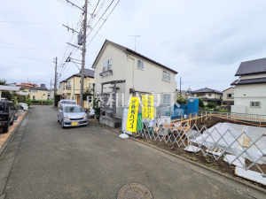 接道状況および現場風景