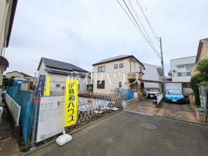 接道状況および現場風景