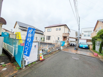 接道状況および現場風景 【調布市菊野台3丁目】/撮影日2026/09/10