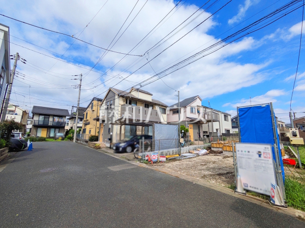 接道状況および現場風景 【世田谷区祖師谷6丁目】 接道状況および現場風景 【世田谷区祖師谷6丁目】