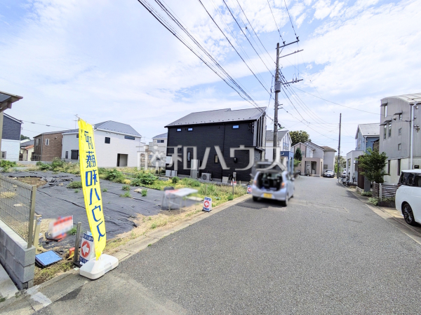 接道状況および現場風景 【世田谷区祖師谷6丁目】 接道状況および現場風景 【世田谷区祖師谷6丁目】