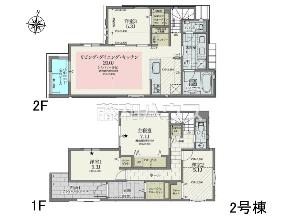 間取図 【練馬区石神井町4丁目】 間取図 【練馬区石神井町4丁目】