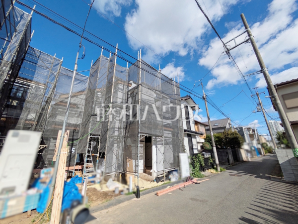 接道状況および現場風景 【練馬区石神井町4丁目】 接道状況および現場風景 【練馬区石神井町4丁目】