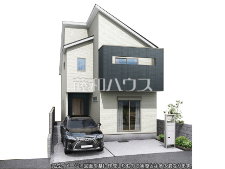 完成予想図(外観) 【練馬区関町東1丁目】