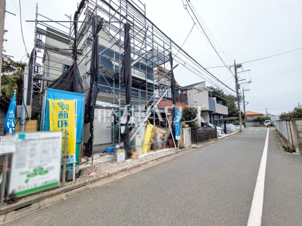 接道状況および現場風景 【練馬区関町東1丁目】/撮影日2026/09/19