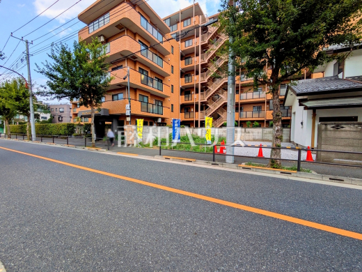 接道状況および現場風景 【府中市美好町3丁目】