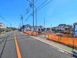 接道状況および現場風景 【武蔵村山市中藤5丁目】 接道状況および現場風景 【武蔵村山市中藤5丁目】