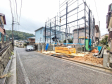 接道状況および現場風景 【八王子市散田町4丁目】 接道状況および現場風景 【八王子市散田町4丁目】