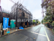 接道状況および現場風景 【小金井市緑町3丁目】 接道状況および現場風景 【小金井市緑町3丁目】