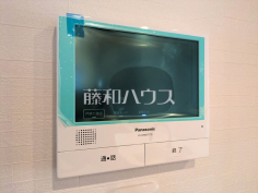 TVモニター付きインターホン訪問者がひと目で分かります TVモニター付きインターホン訪問者がひと目で分かります