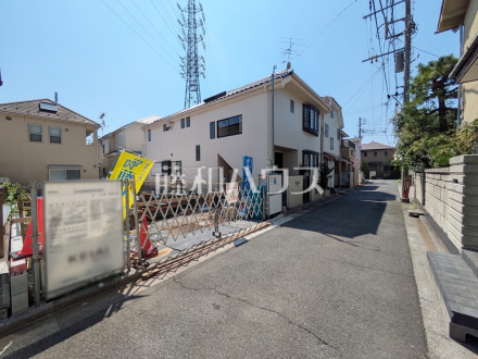 接道状況および現場風景 【練馬区南大泉4丁目】/撮影日2026/08/25