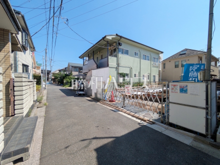 接道状況および現場風景 【練馬区南大泉4丁目】/撮影日2026/08/25