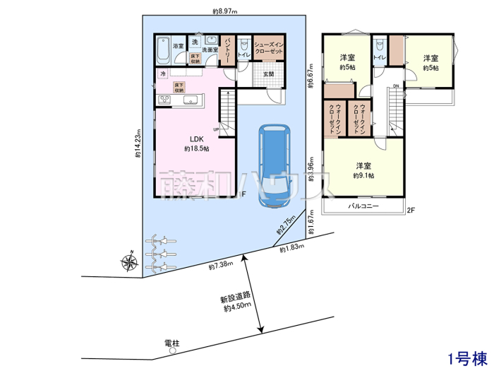 建物プラン例(間取図)
