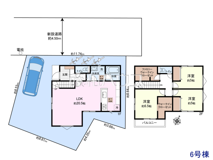 建物プラン例(間取図)