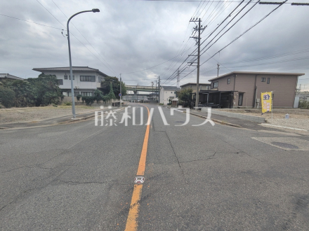 接道状況および現場風景 【春日井市知多町1丁目】/撮影日2026/10/19