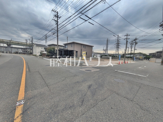 接道状況および現場風景 【春日井市知多町1丁目】