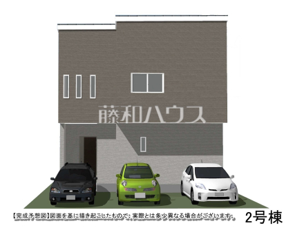 完成予想図(外観) 【春日井市知多町1丁目】