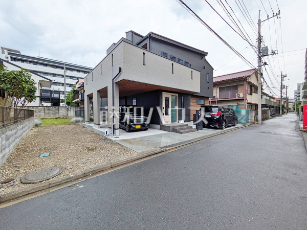 接道状況および現場風景 【三鷹市上連雀4丁目】 接道状況および現場風景 【三鷹市上連雀4丁目】
