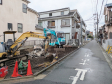 接道状況および現場風景 【練馬区田柄1丁目】 接道状況および現場風景 【練馬区田柄1丁目】