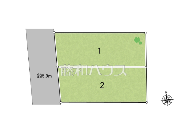 全体区画図 【読谷村字高志保】 全体区画図 【読谷村字高志保】