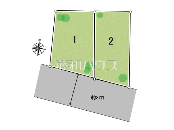 全体区画図 【富士見市大字水子】 全体区画図 【富士見市大字水子】