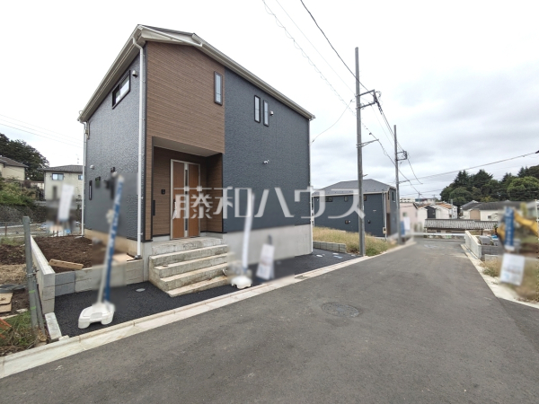 接道状況および現場風景 【八王子市長房町】 接道状況および現場風景 【八王子市長房町】