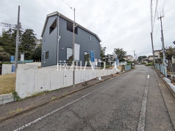 接道状況および現場風景 【八王子市長房町】 接道状況および現場風景 【八王子市長房町】