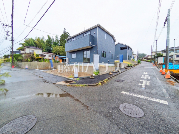 接道状況および現場風景 【八王子市長房町】 接道状況および現場風景 【八王子市長房町】