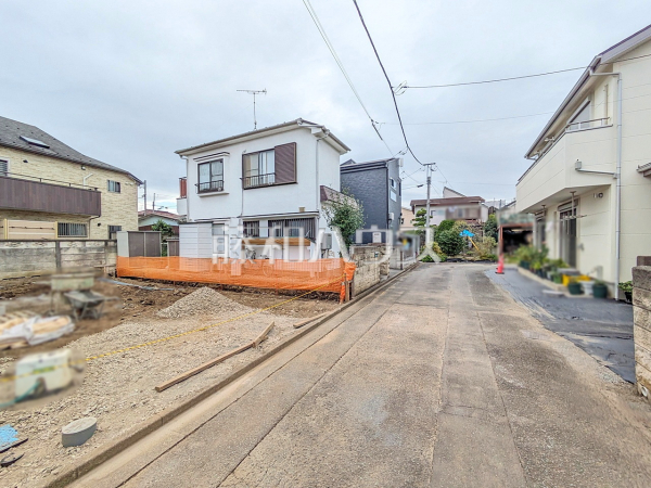 接道状況および現場風景 【昭島市緑町3丁目】 接道状況および現場風景 【昭島市緑町3丁目】