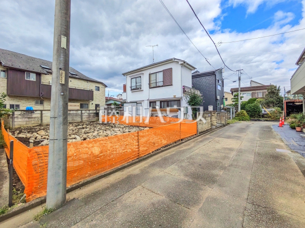 接道状況および現場風景 【昭島市緑町3丁目】 接道状況および現場風景 【昭島市緑町3丁目】